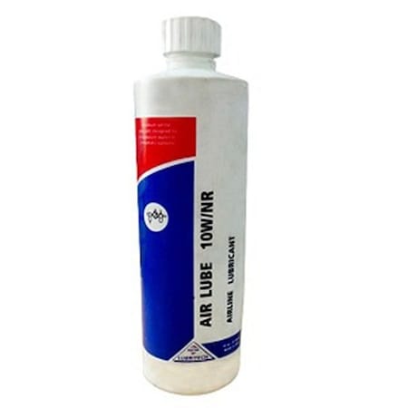 Fuchs Machinery Oil, Synthetic Type, Pneumatic Equipment, Bottle AIR LUBE 10W/NR-24/1PINT BTL